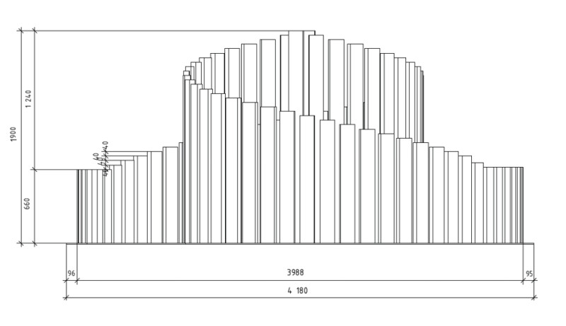 Арт-объект «Зеркальный лабиринт»