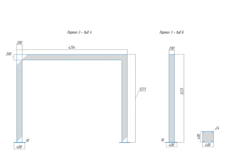 Арт-объект «Зеркальные порталы»