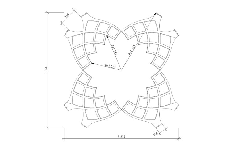 Арт-объект «Ротонда на смотровой площадке»